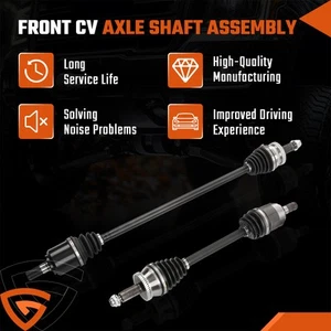Pair Front CV Axle Shaft for 2015-2019 Hyundai Sonata 2016-2020 Kia Optima 2.4L - Picture 1 of 21