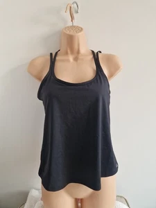 Women's Gym Top With Built In Sports Bra And Padding - Picture 1 of 3