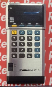 Vintage Canon MULTI 8 Calculator Palmtronic MD-8 Made in Japan - Picture 1 of 2