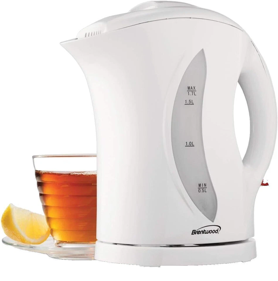 Tetera de plástico inalámbrica Brentwood Appliances 1,7 L KT-1617 Foto 1 de 3