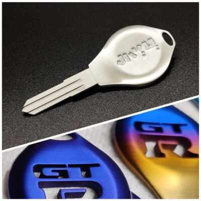CNC Machined Godzilla Titanium Key for R32 Skyline GTR, R33 Skyline GTR, GT-R... - Image 1 of 4
