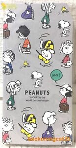Mini enveloppe arachides carrées ensemble de 5 autocollants Snoopy & Friends cadeau 2023 FABRIQUÉ AU JAPON