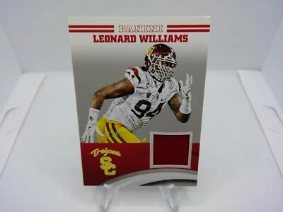2015 Panini USC Team Collection Leonard Williams Patch Silver /99 #LW-USC - Image 1 of 2
