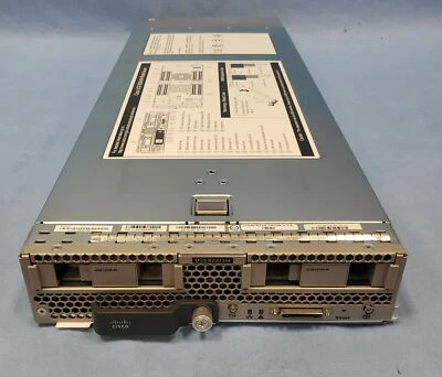 Cisco UCS B200 M4 Blade Server 2x 10 Core E5-2650v3 2.3GHz 20Core 512GB VIC 1340 - Image 1 of 2