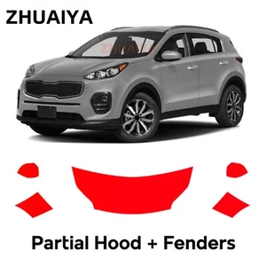 Hood Precut PPF Paint Protection Film For KIA Sportage 2017-2019 - Picture 1 of 8