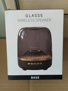 Bluetooth Lautsprecher verstellbar 7 Farben 360 ° Stereo-Sound gläsern - Bild 1 von 7