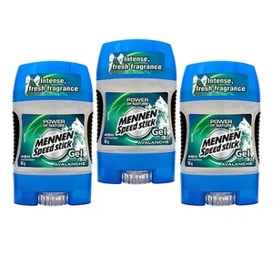 Mennen Speed Stick Avalanche Gel Deodorant Power of Nature Fresh Bulk 3-Pack - Picture 1 of 5