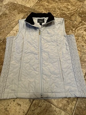 Straight Down Golf Vest Women Medium Ivory - Image 1 of 4