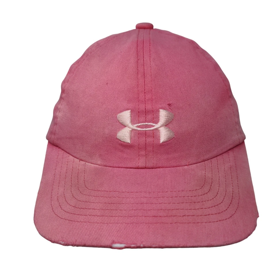 Sombrero Under Armour Juvenil Slideback Rosa Talla Única Ajustable Bordado 6 Paneles Foto 1 de 4