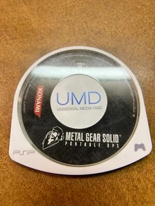 Metal Gear Solid Portable Ops PlayStation Portable PSP Japanese Import US Seller - Picture 1 of 2