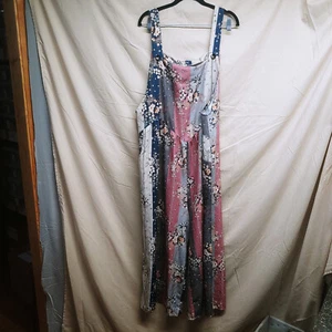 Womens Size 2XL Multicolor Thin One-Piece Romper Jumpsuit - Picture 1 of 20