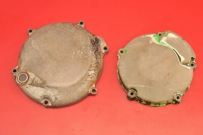 1999 99-02 Kawasaki KX125 KX 125 Right Side Clutch Cover Outer & Left Magneto - Image 1 of 4