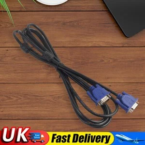Monitor Cable Male To Male for Laptop PC Projector (3meters) UK - Bild 1 von 5