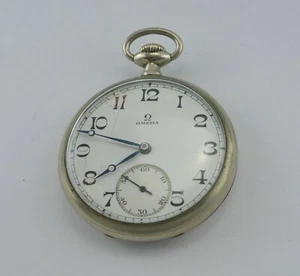 OMEGA 15 Jewels - Taschenuhr / Handaufzug / Swiss made - Bild 1 von 10