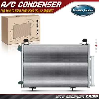 Condensador de CA con receptor secador para Toyota Echo 2003 2004 2005 1,5 L 8845052141 Foto 1 de 4