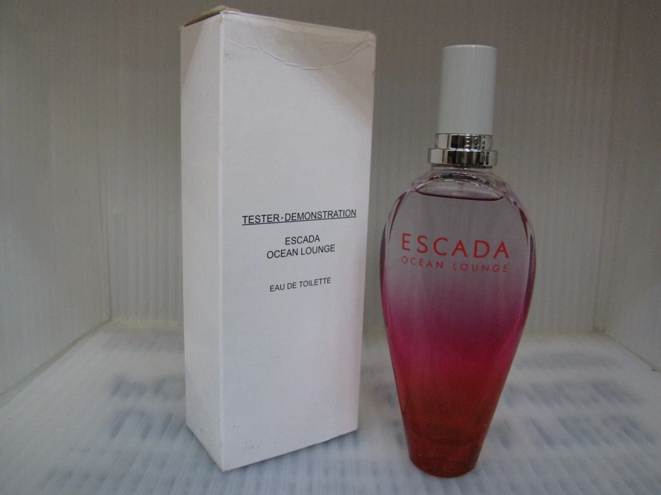 **VINTAGE ** ESCADA OCEAN LOUNGE por SCANNON S.A 3,3 oz / 100 ML EDT Probador de pulverización Foto 1 de 1