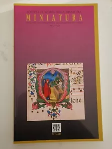 RIVISTA MINIATURA_SOCIETA' DI STORIA DELLA MINIATURA_EDITORE ALINARI - Foto 1 di 1