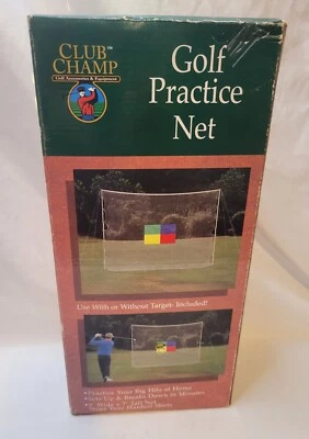 Red de práctica de golfista - 9 pies de ancho x 7' de alto - Bandera de objetivo extraíble - Golf Foto 1 de 4