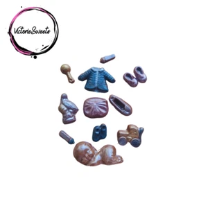Vegan / Dairy Free Miniature Chocolate Baby themed Novelties - Picture 1 of 2