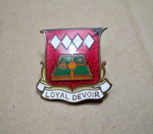 RARA Spilla Stemma DI DUI 373a Ingegnere Gen. Serv Rgt DI DUI Insignia Dondero - Foto 1 di 6