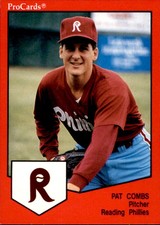 1989 Reading Phillies ProCards #676 Pat Combs Houston Texas TX Baseball Card