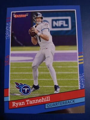 2021 Panini Donruss Ryan Tannehill 1991 Retro Series #91-26 Tennessee Titans - Image 1 of 2