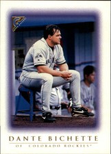 1999 Topps Gallery Baseball Card #84 Dante Bichette
