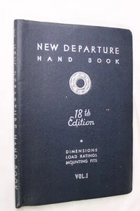 1946 Vintage New Departure Ball Bearings Mountings+ Advertising Catalog - Picture 1 of 7