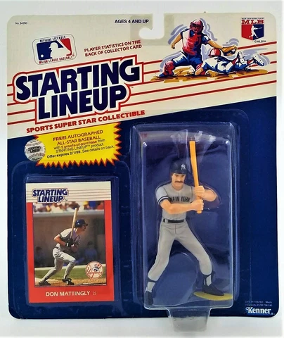 1988 Starting Lineup Don Mattingly New York Yankees SLU Kenner Sports Figure DM1 Cover