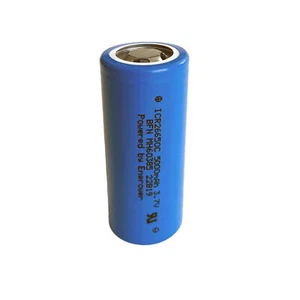 ENERpower Li-ion 3,6V-3,7V aufladbare 26650 5000 mah (3C) Akkuzelle (UL)