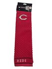 New MLB Embroidered Premium Golf Towel With Clip And Grommet - Cincinnati Reds