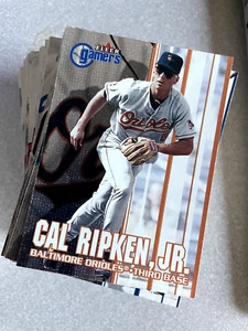 2000 Fleer Gamers Baseball Complete Base Set #1-90 Jeter Griffey Jr. Ripken HOF - Picture 1 of 2