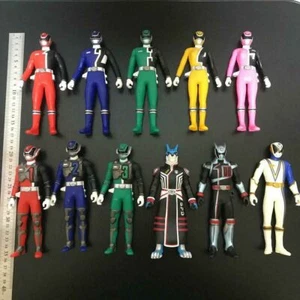 Power Rangers S.P.D. Dekaranger Soft Vinyl Figure 11p Set 17cm BANDAI Japan PVC - Picture 1 of 10