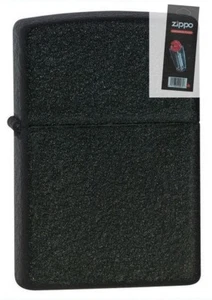Zippo 236 black crackle cigar Lighter + FLINT PACK - Picture 1 of 1