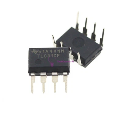 10PCS NEW DIP-8 TL081 TL081CP TI IC JFET Input Operational Amplifiers - Photo 1/4