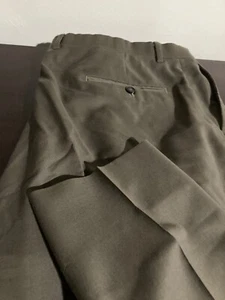VERY NICE Kenneth Cole Dress Pants Mens SIZE 40/30 Brown Wool Blend Tapered - Picture 1 of 6