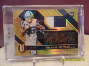 2020 Panini Gold Standard Indianapolis Colts Michael Pittman Jr. / 49