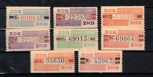 DDR Dienst - ZKD III-X ** / postfrisch - Bild 1 von 1