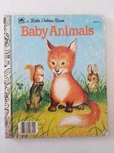 Little Golden Book - Baby Animals 1985 HC - Picture 1 of 7