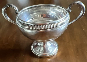 Vintage Fisher Sterling Silver Sugar Bowl; Weighted; Wonderful Adams Style Edge! - Picture 1 of 15
