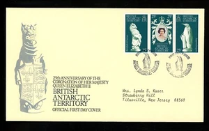 Postal History British Antarctic Territory BAT #71 FDC QEII Coronation 25th 1978 - Picture 1 of 2