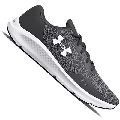 Under Armour Charged Pursuit 3 Twist Chaussures de Course Homme Sport Gris - Photo 1/4