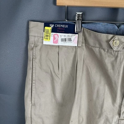 Daniel Cremieux Pants Mens 40 X 32 Khaki Lightweight Twill Chino Straight - Image 1 of 4