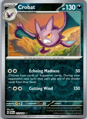 Crobat SV04: Paradox Rift 112/182 Reverse Holo - Image 1 of 2