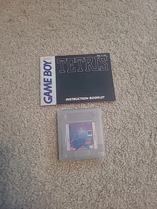 Nintendo Gameboy Tetris Game Cartridge With Instruction Book MS000442 - Picture 1 of 2
