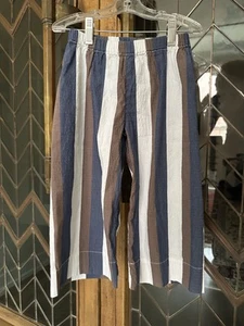 Il Gufo Striped Capri Pants Size 6 - Picture 1 of 5