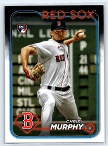 2024 Topps #73 Chris Murphy RC - Boston Red Sox - Picture 1 of 2