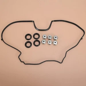 1 Set Valve Cover Gasket Fit For Honda Civic CR-V Element Accord Acura CSX TSX - Picture 1 of 6