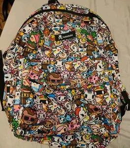 Tokidoki großer Rucksack Einhorn Milch Leche Soja mit verstellbaren Trägern - Bild 1 von 4