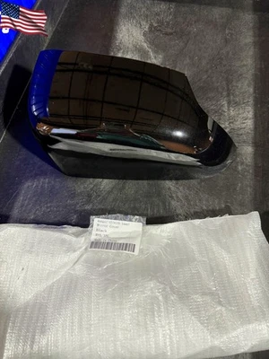 Tapa de cubierta de espejo retrovisor lateral para pasajero para Ford Ranger 2015-2018 negra Foto 1 de 3